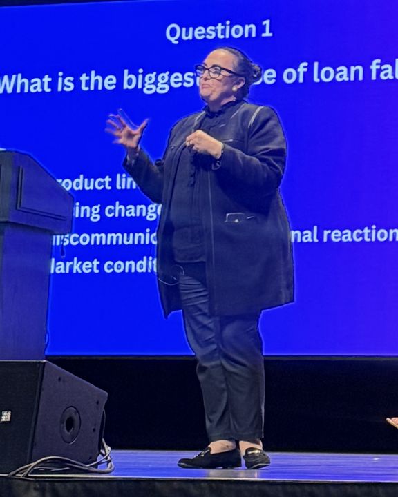 Encore on a panel at an industry conference